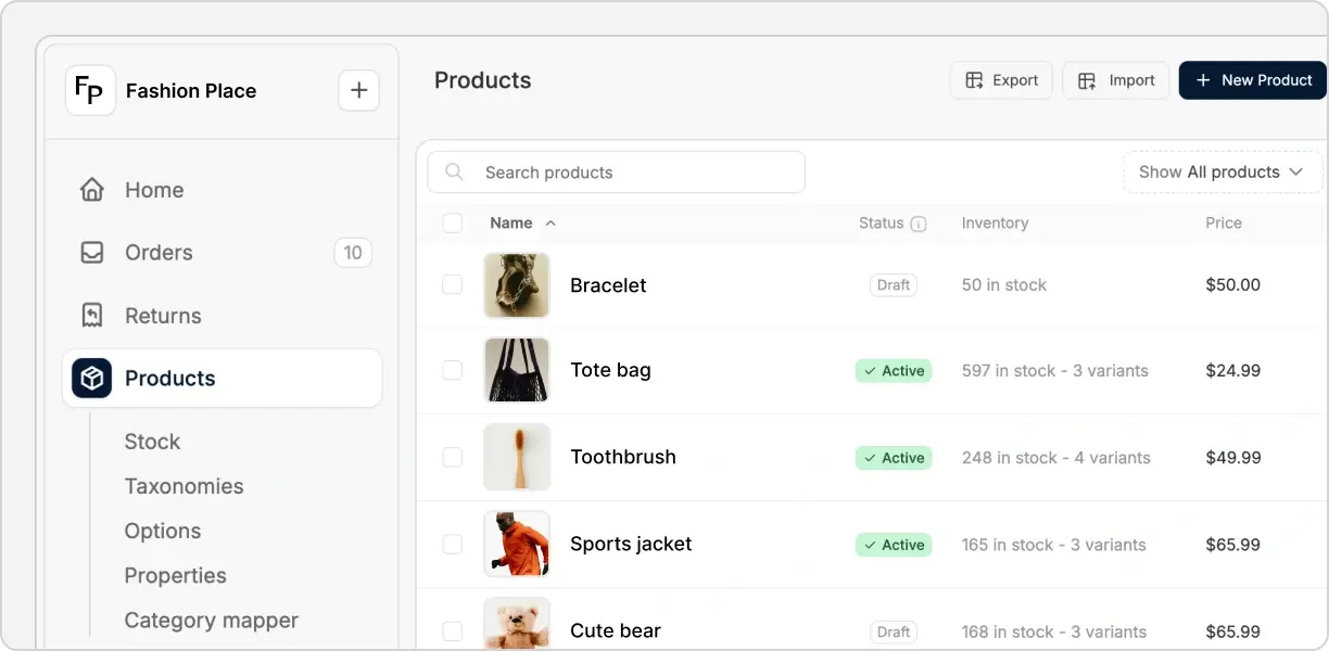 Spree Commerce enterprise - multi-tenant-dashboard
